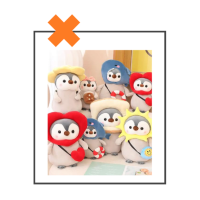 Kawaii knuffel pinguin bubbletea